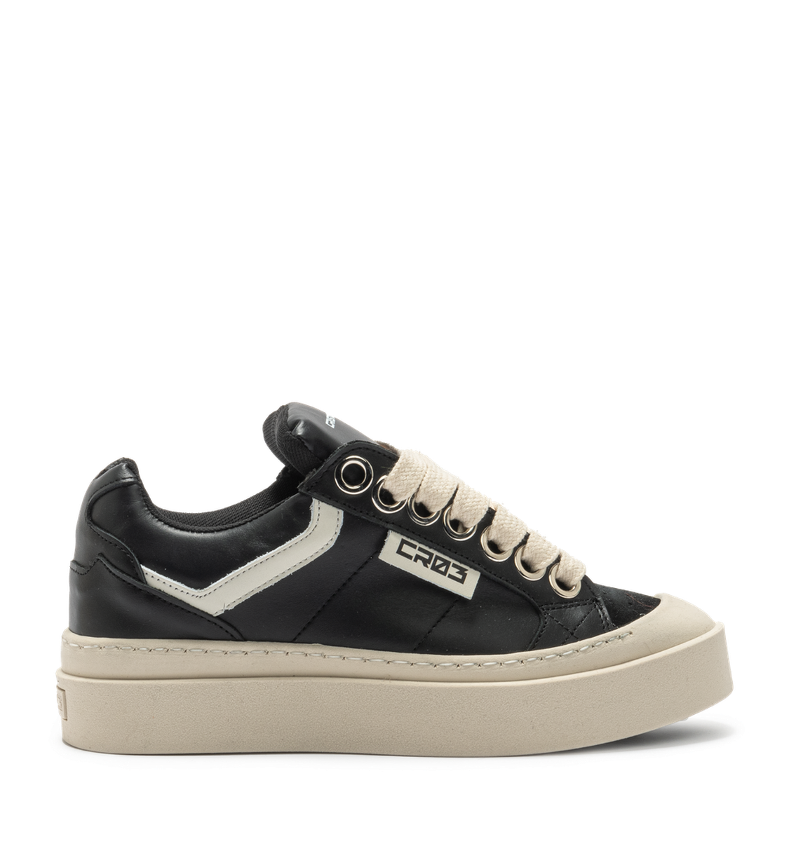 New Shoes – Black Leather-Sneaker-CRISTIANZEROTRE
