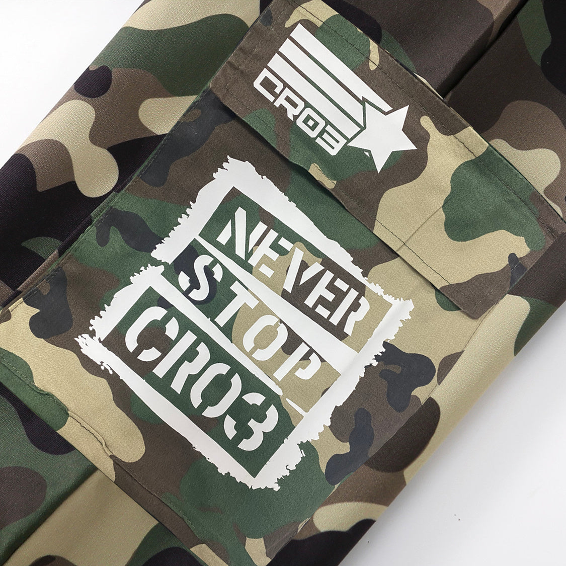 Pants Camouflage M Cargo-Pants-CRISTIANZEROTRE