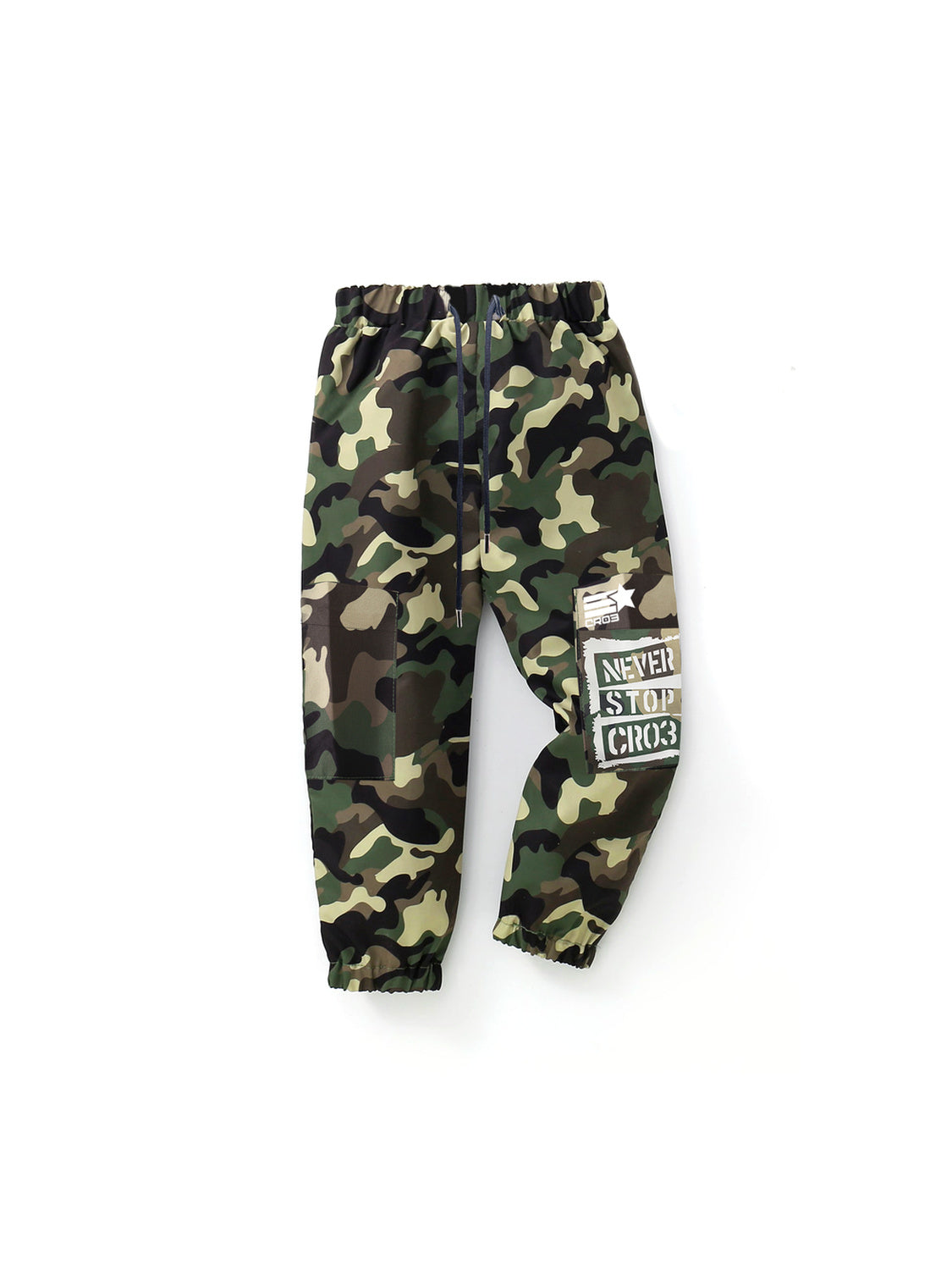 Pants Camouflage W with stamp-Pants-CRISTIANZEROTRE