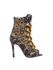 RUSH — Camouflage mit goldfarbener Kette