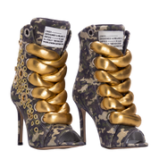 RUSH — Camouflage mit goldfarbener Kette