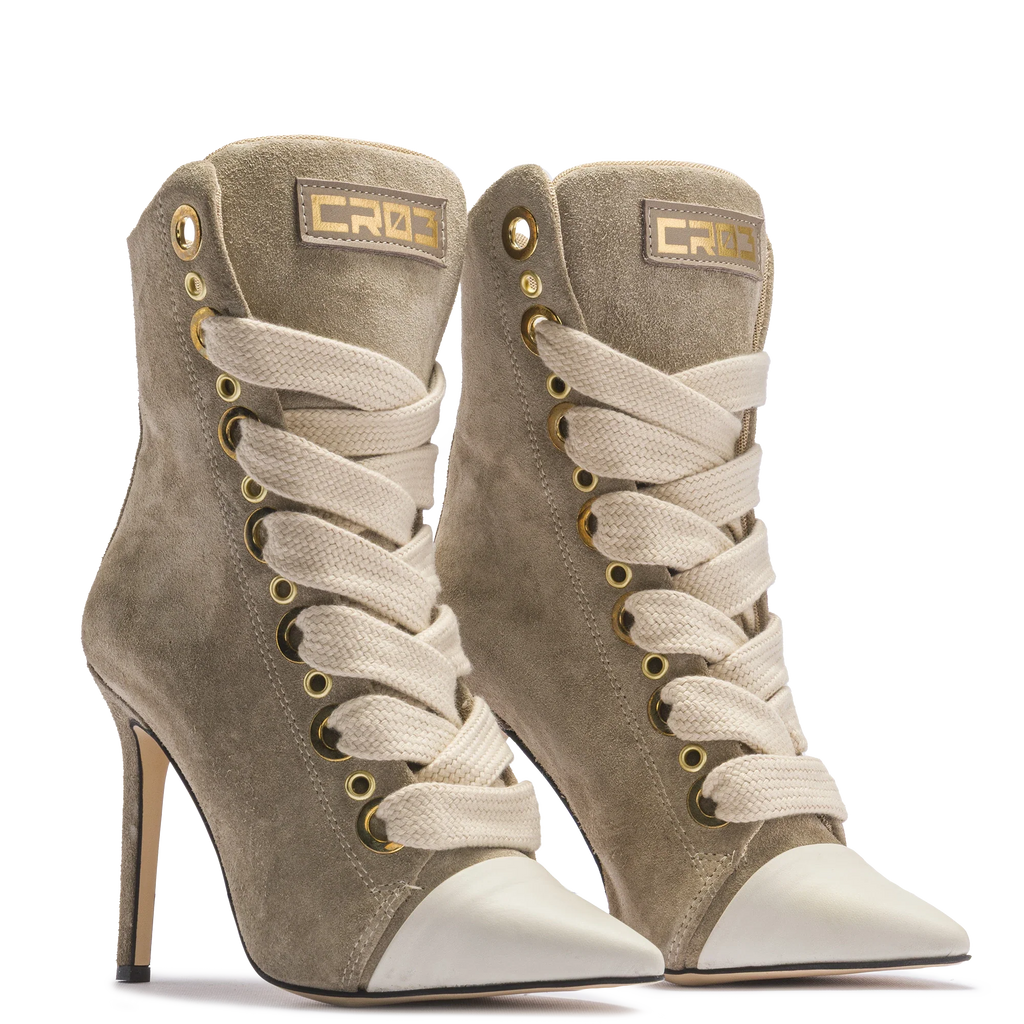 RUSH – Beige Suede