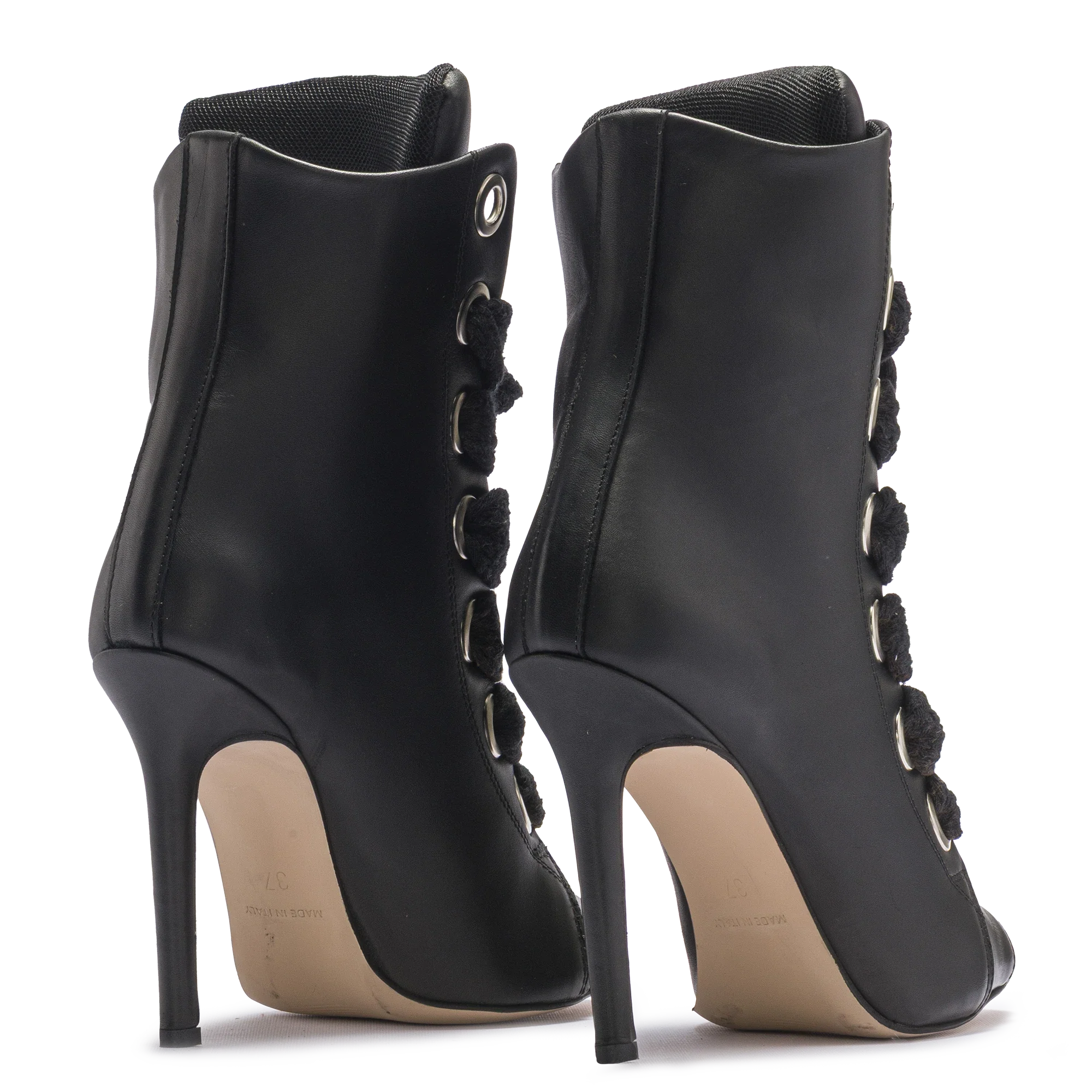 RUSH – Cuir ouvert noir