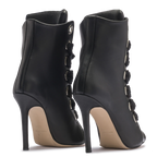 RUSH – Black Open Leather