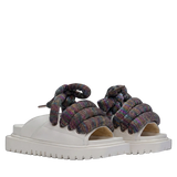 Sandal - Cream Leather - LT Multicolor