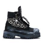 STARBOOT CUSTOM – Total Black Silver Eyelets Edition