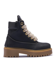 STARBOOT – Dark Black Nubuck