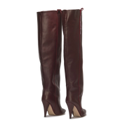 STORM – Bordeaux High-Heel Over-The-Knee Boots