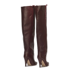 STORM – Bordeaux High-Heel Over-The-Knee Boots
