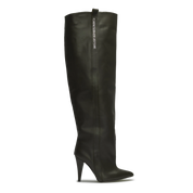 STORM – Dark Green High-Heel Over-The-Knee Boots