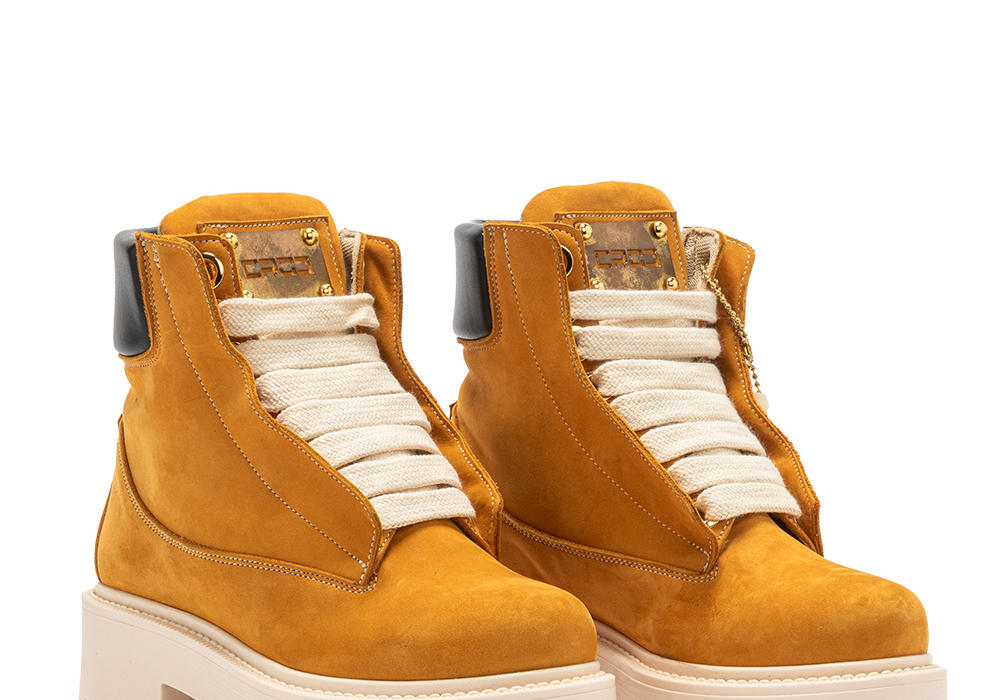 Starboot – Beige Nabuk-Sneaker-CRISTIANZEROTRE