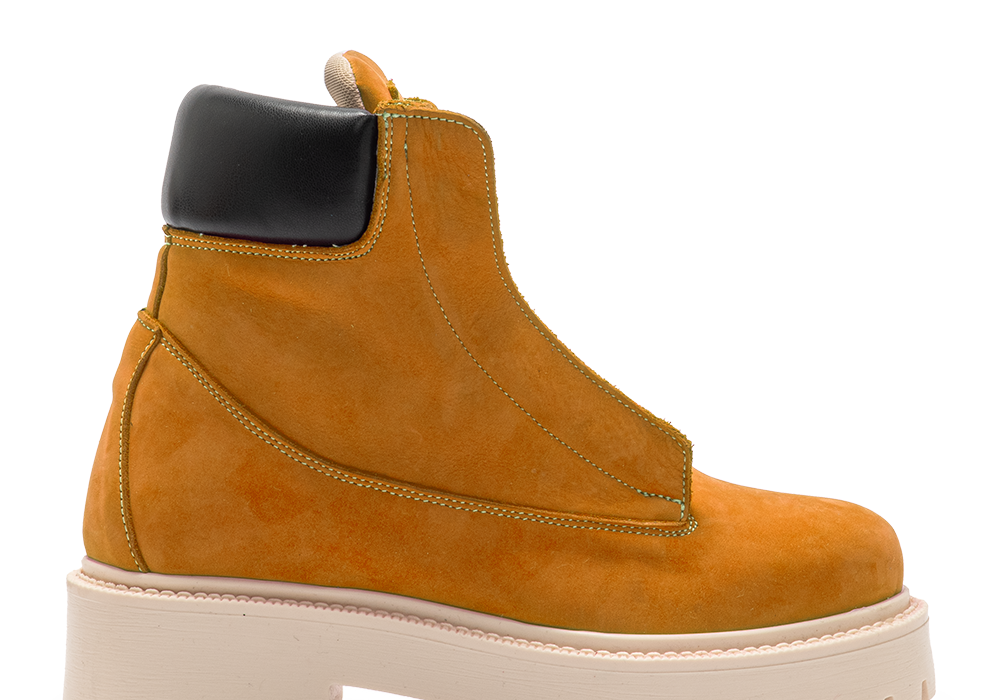 Starboot – Beige Nabuk-Sneaker-CRISTIANZEROTRE