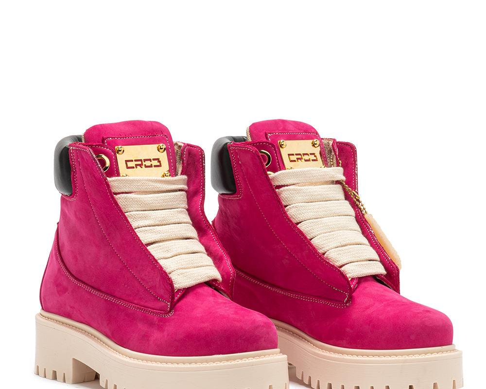 Starboot – Fuxia Nabuk-Sneaker-CRISTIANZEROTRE