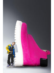 Starboot – Fuxia Nabuk-Sneaker-CRISTIANZEROTRE
