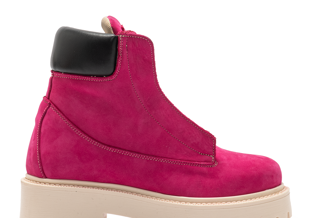 Starboot – Fuxia Nabuk-Sneaker-CRISTIANZEROTRE
