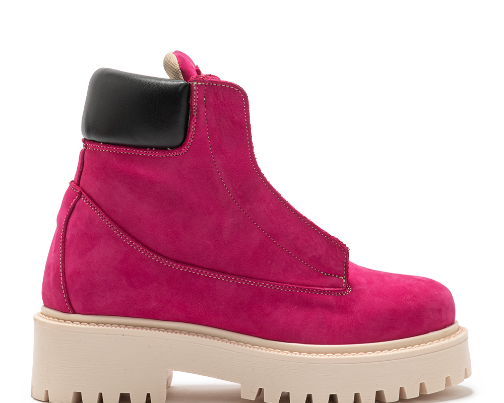 Starboot – Fuxia Nabuk-Sneaker-CRISTIANZEROTRE