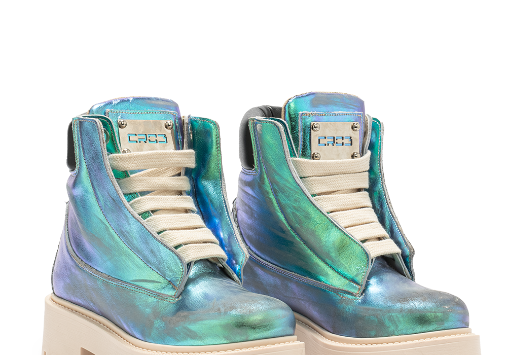 Starboot – Opalescent Leather-Sneaker-CRISTIANZEROTRE