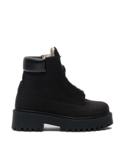 Starboot – Total Black Nabuk-Sneaker-CRISTIANZEROTRE