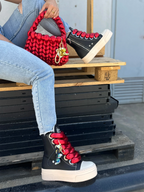 Crimson Bear Set – Calipso + Knotty Red