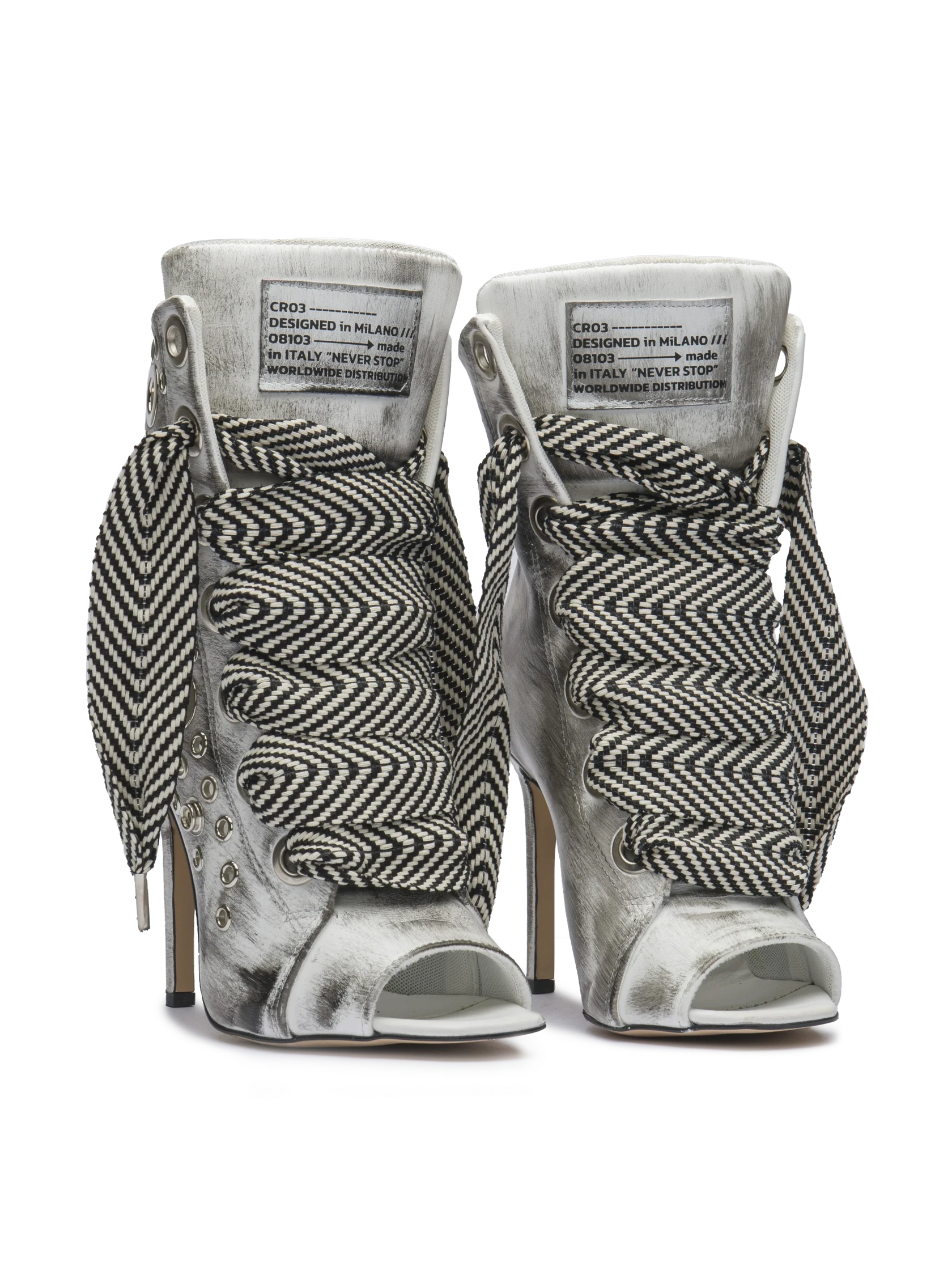 RUSH – Pelle Argento Distressed