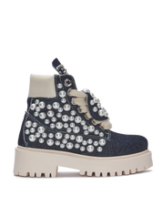 STARBOOT CUSTOM — Denim mit Perlen