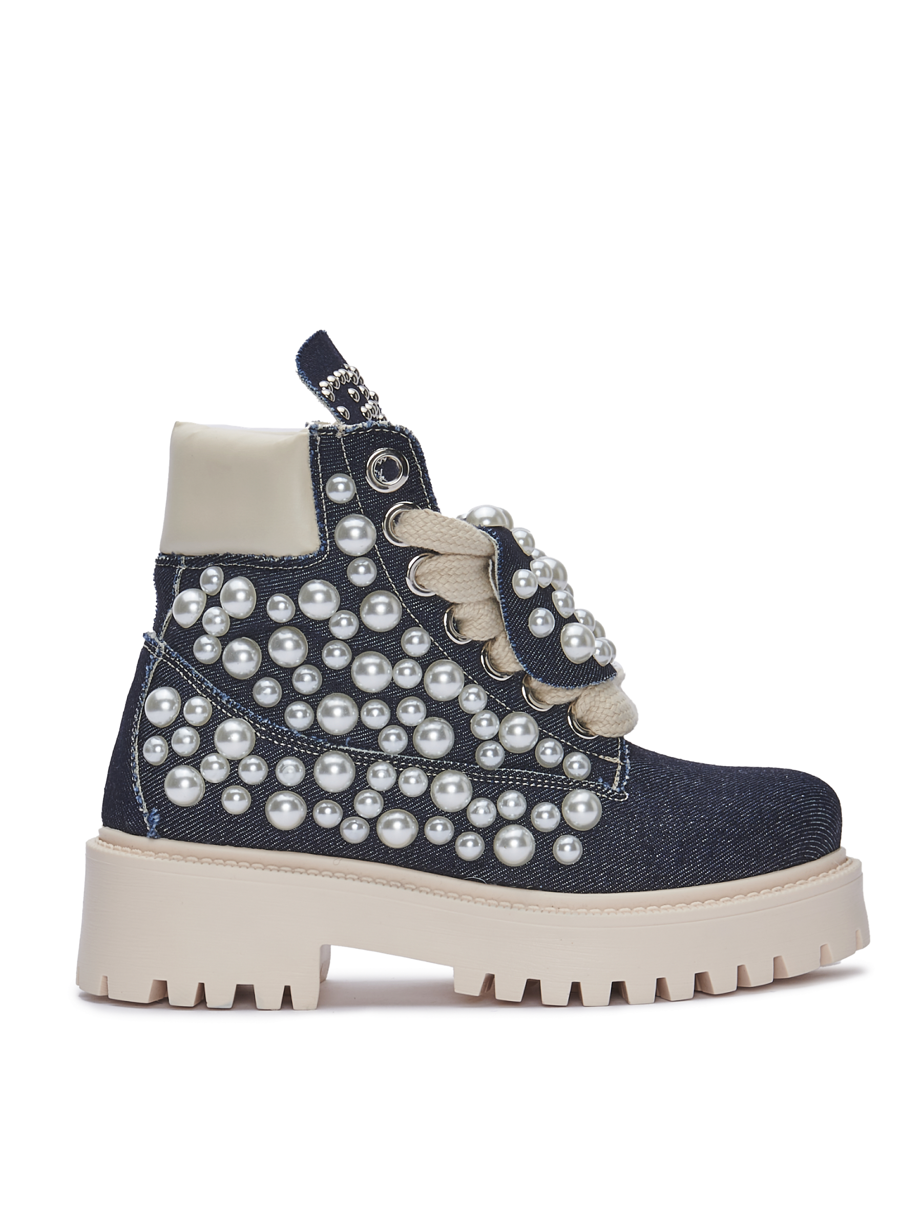 STARBOOT CUSTOM — Denim mit Perlen