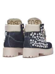 STARBOOT CUSTOM — Denim mit Perlen