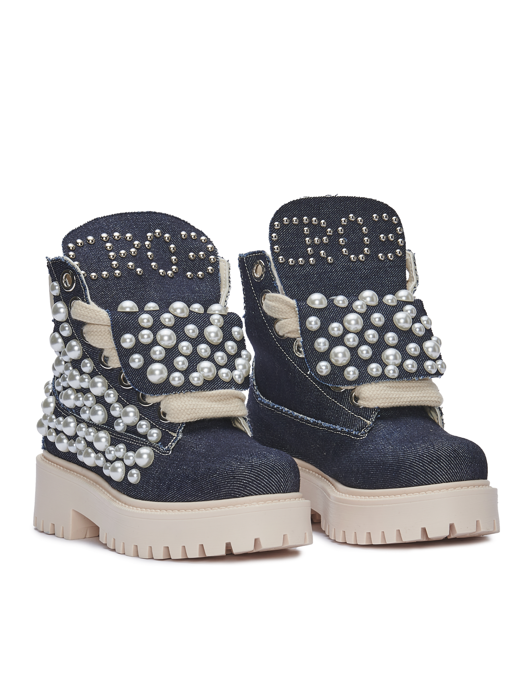 STARBOOT CUSTOM — Denim mit Perlen