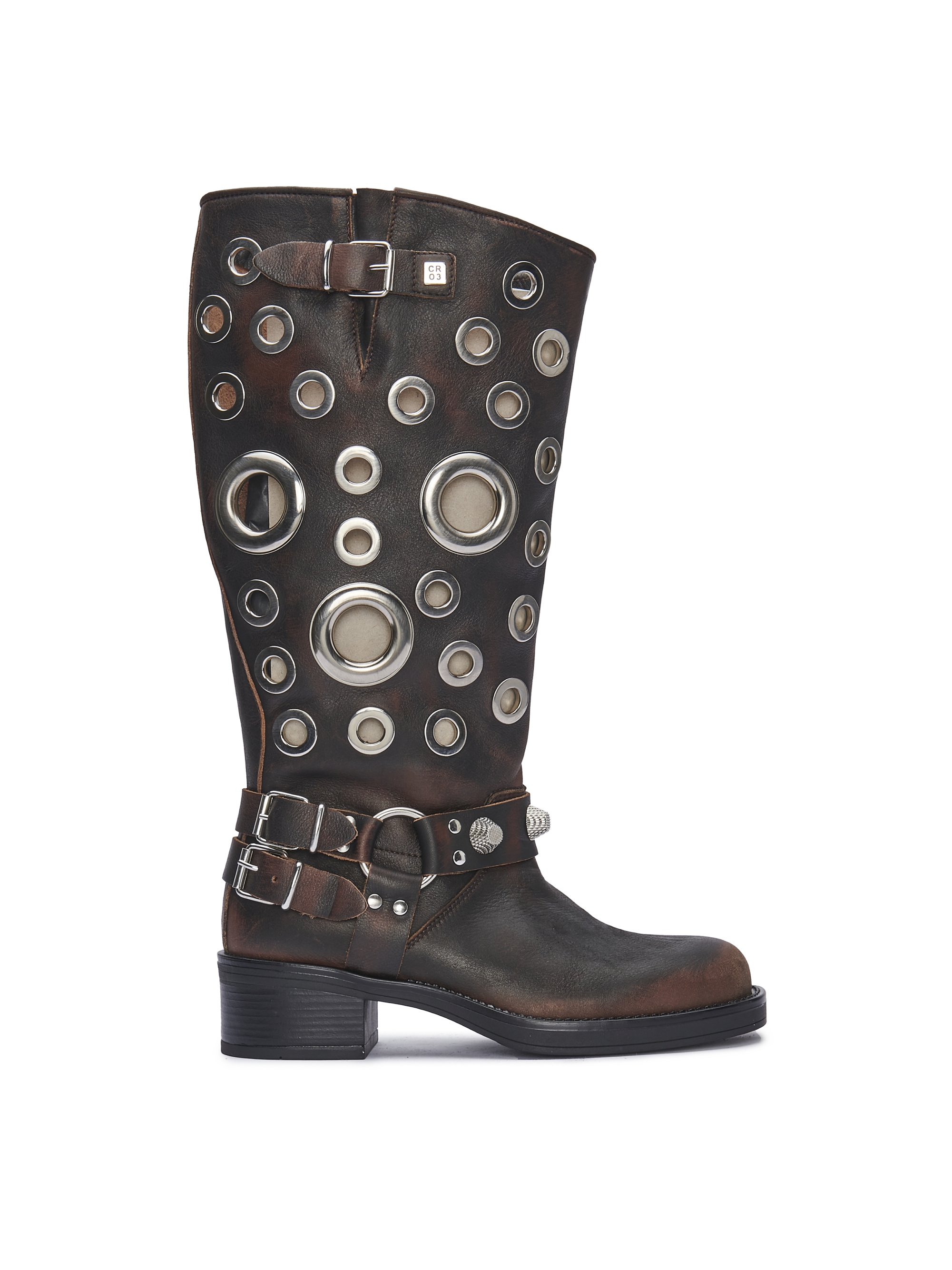 SOVEREIGN – Brown Vintage Metal Leather