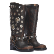 SOVEREIGN – Brown Vintage Metal Leather