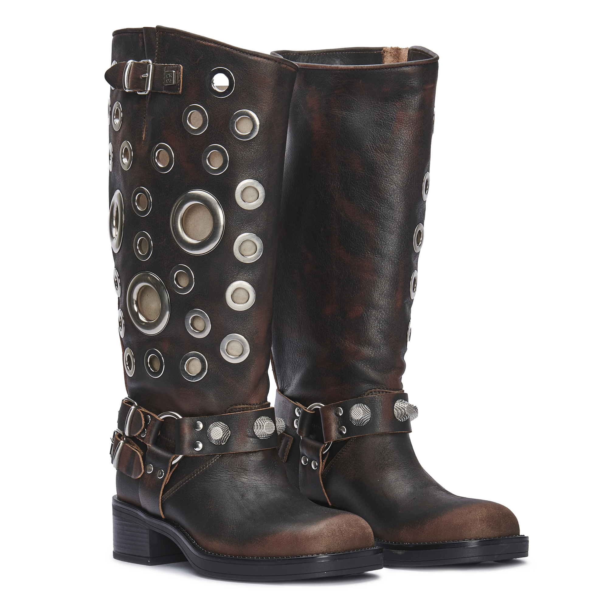 SOVEREIGN – Brown Vintage Metal Leather