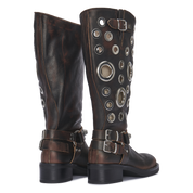 SOVEREIGN – Brown Vintage Metal Leather