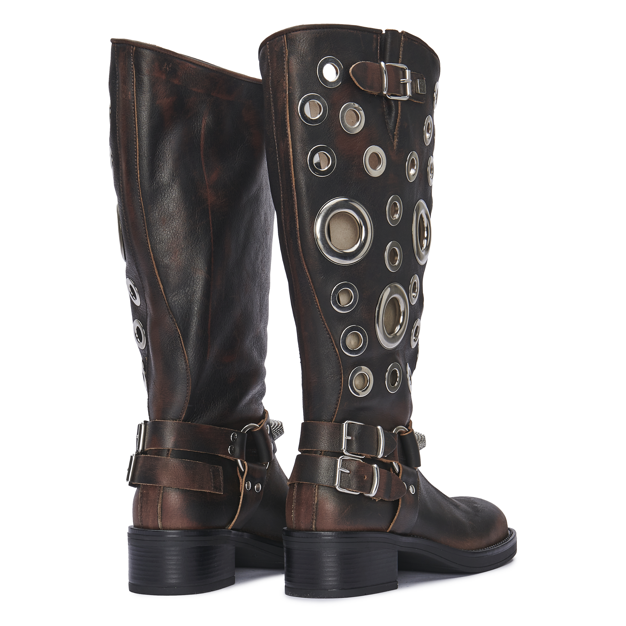 SOVEREIGN – Brown Vintage Metal Leather