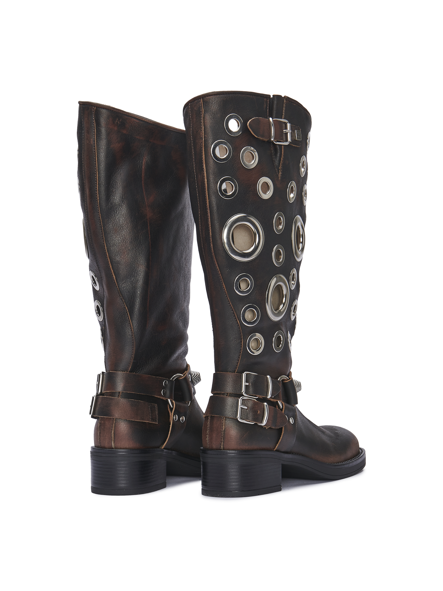 SOVEREIGN – Brown Vintage Metal Leather