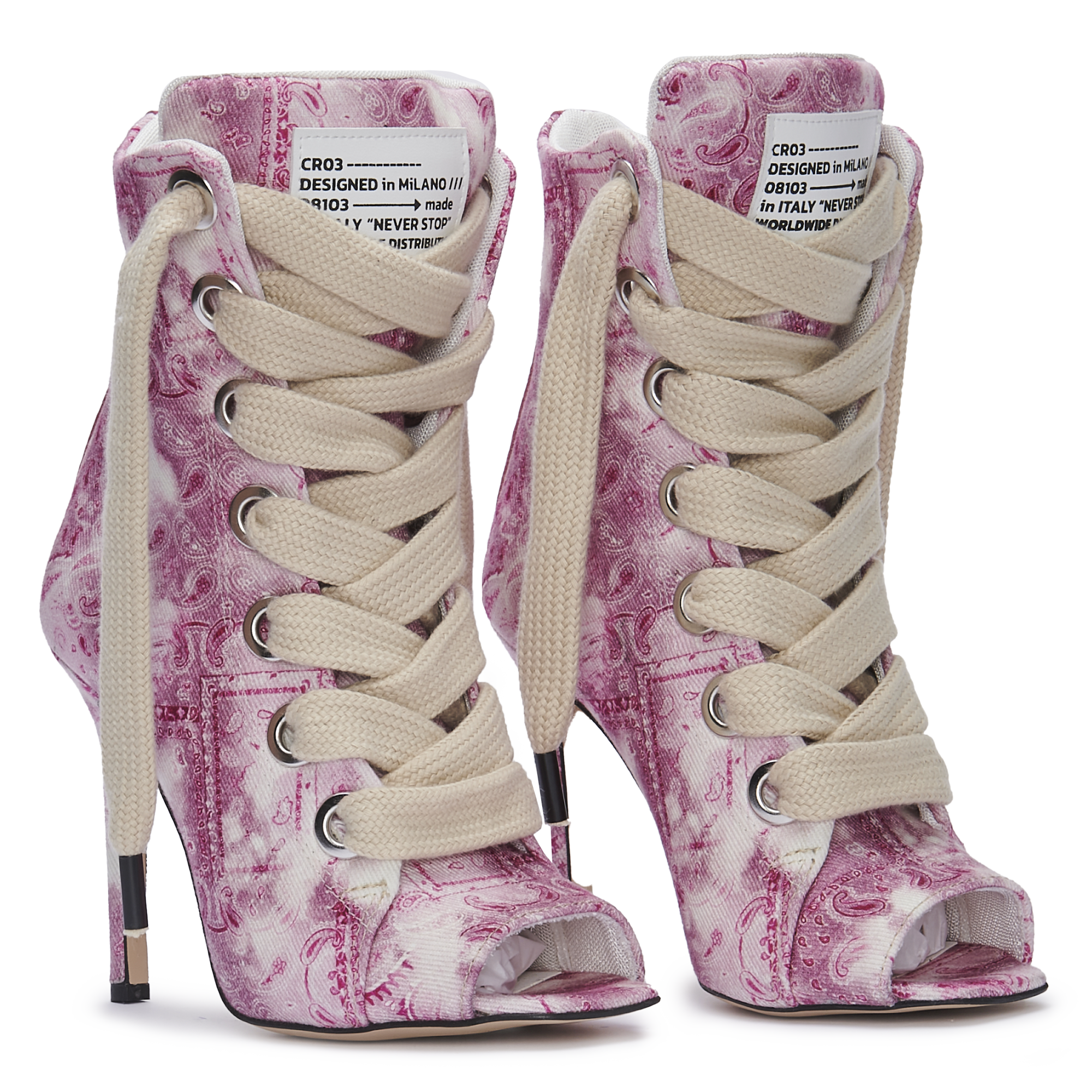 RUSH – Pink Bandana Denim