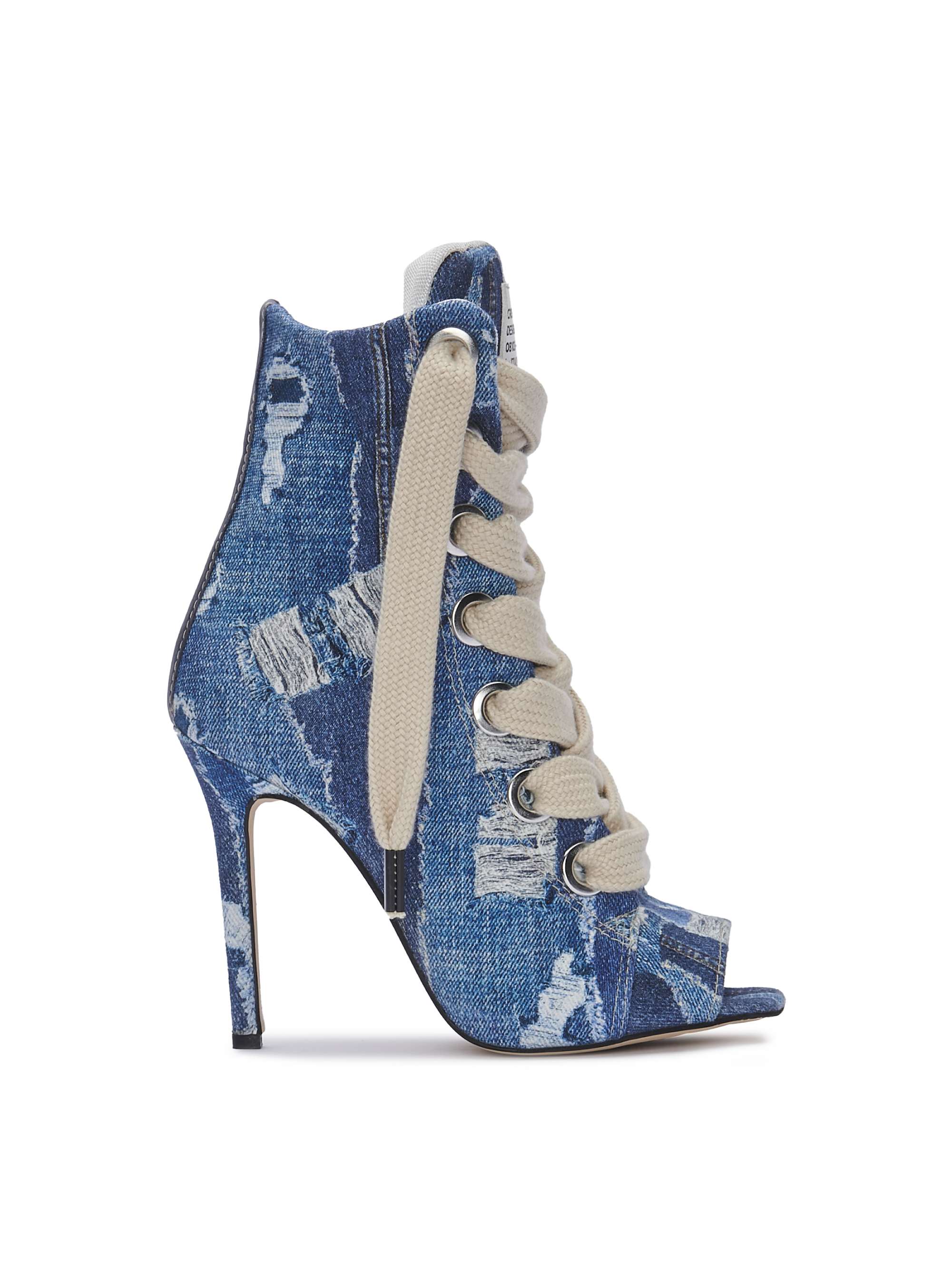 RUSH — Bedruckter Denim im Used-Look