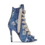RUSH – Distressed Print Denim