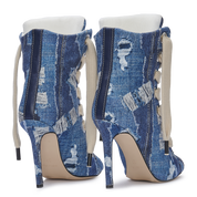 RUSH – Distressed Print Denim