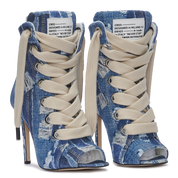 RUSH – Distressed Print Denim