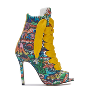 RUSH – Graffiti Print Denim