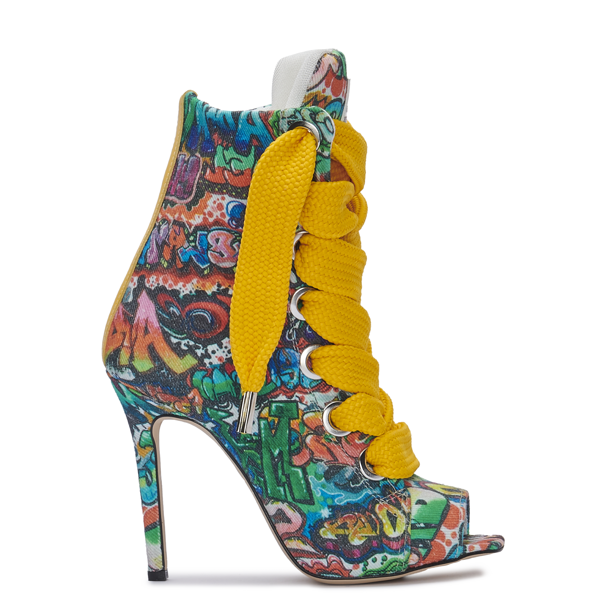 RUSH – Graffiti Print Denim