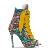 RUSH – Graffiti Print Denim