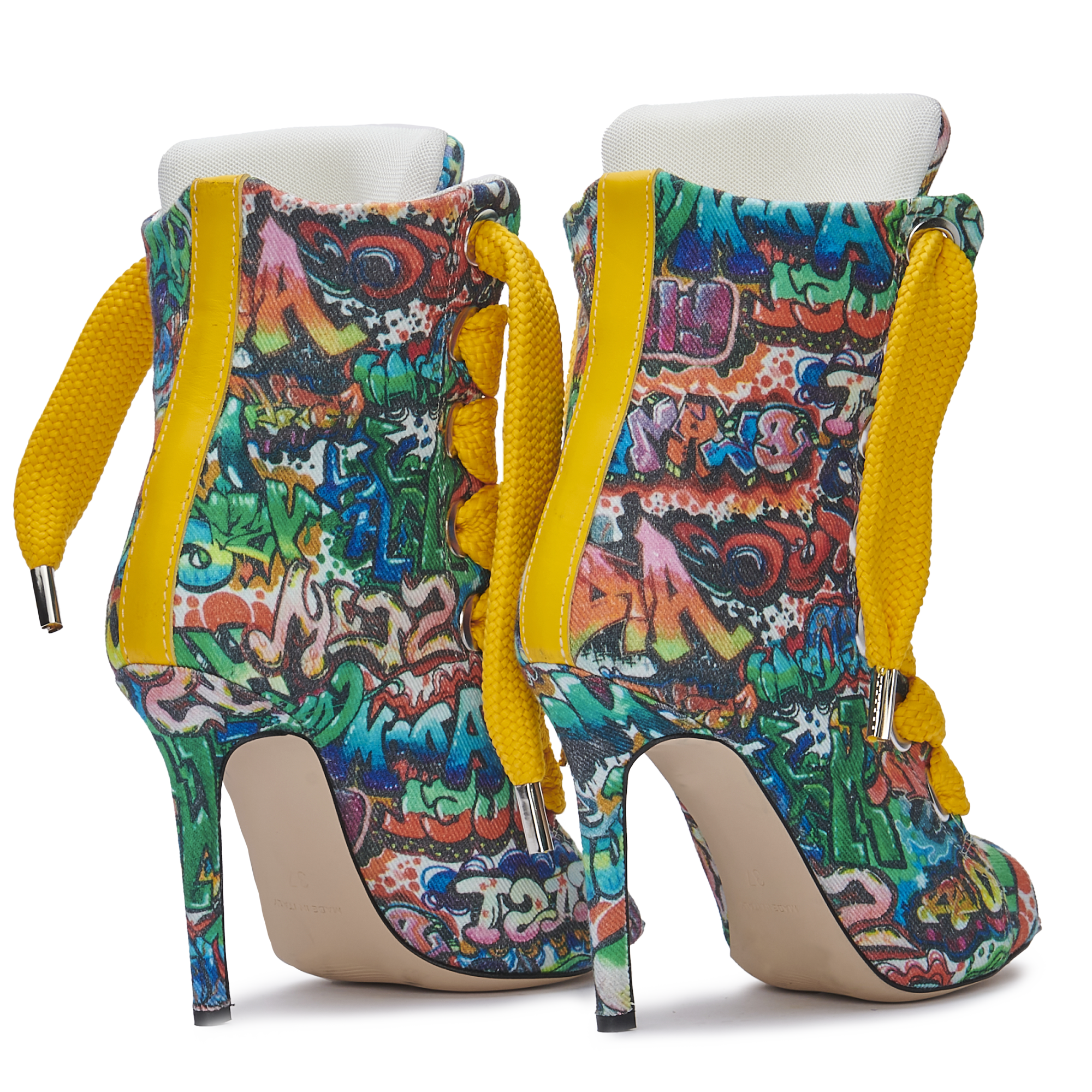 RUSH – Graffiti Print Denim
