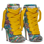 RUSH – Graffiti Print Denim