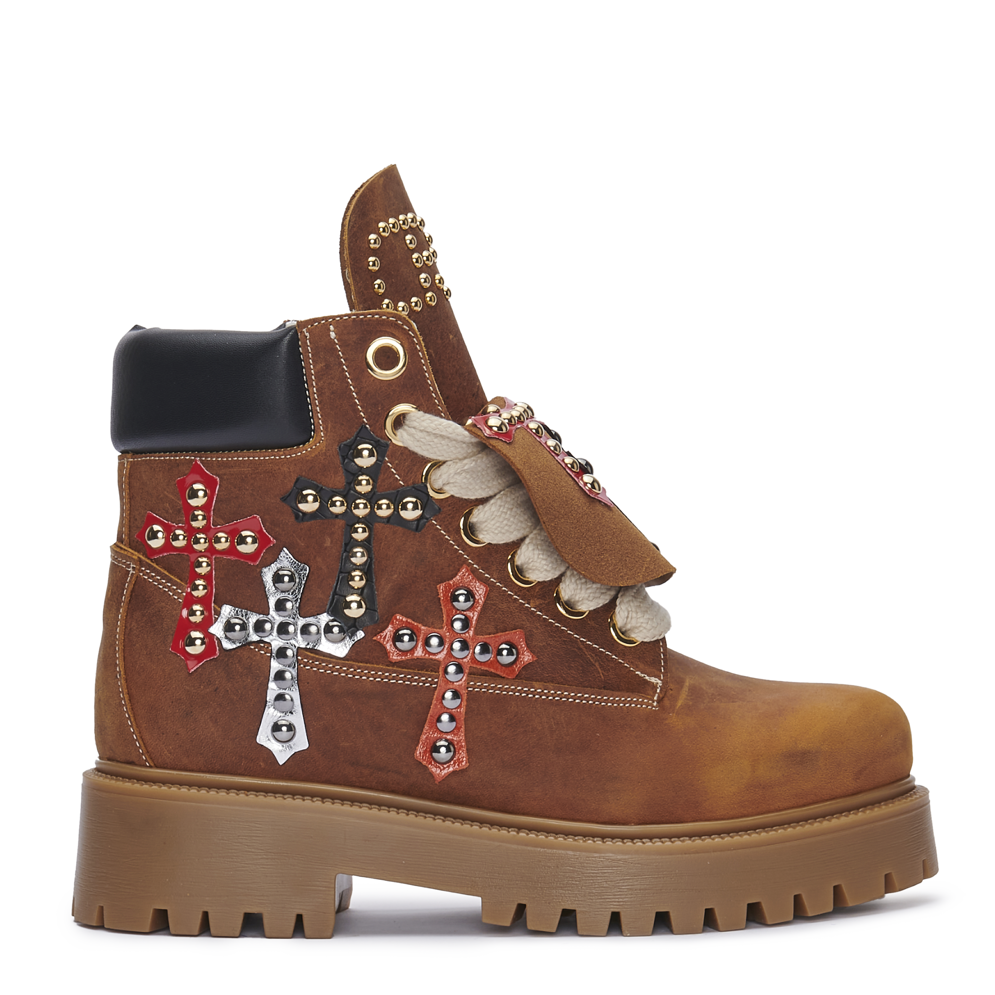STARBOOT CUSTOM – Pelle Cross Borchiata