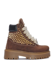 STARBOOT CUSTOM — Leder mit Kompassdetail und Nieten