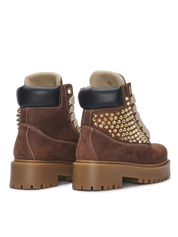 STARBOOT CUSTOM — Leder mit Kompassdetail und Nieten