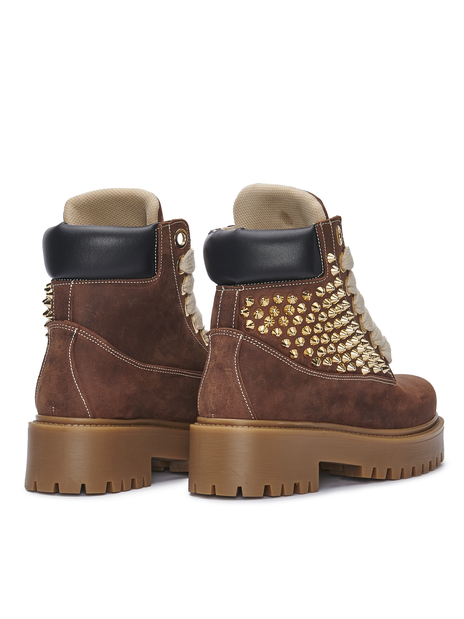STARBOOT CUSTOM — Leder mit Kompassdetail und Nieten