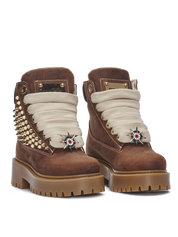 STARBOOT CUSTOM — Leder mit Kompassdetail und Nieten