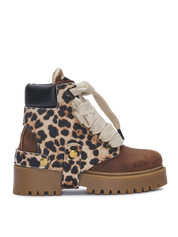 STARBOOT CUSTOM – Leopard Panel Leather